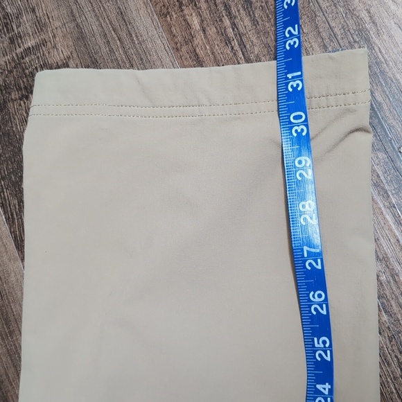 AKHG Quickhatch Cargo Vented Hiking Trail Pants Size 34x32 In Tan Stretch Nylon - Picture 12 of 13